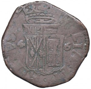 Italian coins - NAPLES Philip IV (1621-1665) Grano 1646 GA/C...