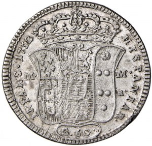 Italian coins - NAPLES Charles of Bourbon (1734-1759) 60 Grana ...