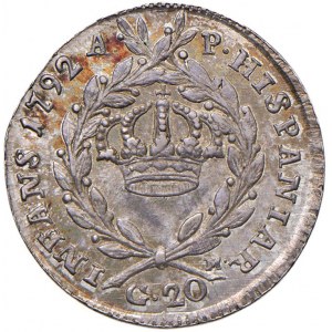 Italian coins - NAPOLI Ferdinando IV (1759-1799) 20 Grana 179...