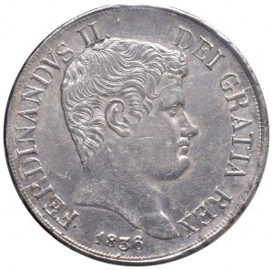 Italian coins - NAPLES Ferdinand II (1830-1859) Plate 1836...