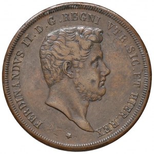 Italian coins - NAPLES Ferdinand II (1830-1859) 10 Tornesi 1...