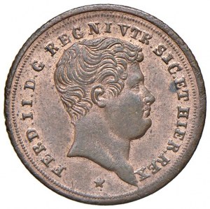 Italian coins - NAPLES Ferdinand II (1830-1859) Tornese 1840...