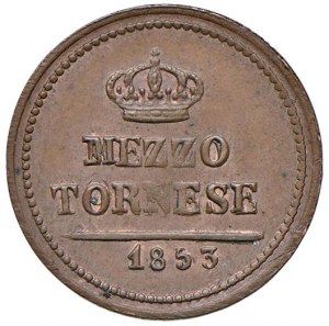 Italian coins - NAPLES Ferdinand II (1830-1859) Half-turnes...