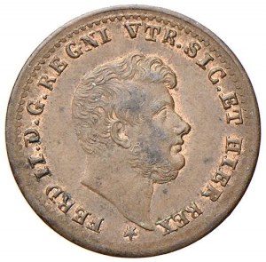 Italian coins - NAPLES Ferdinand II (1830-1859) Half-turnes...