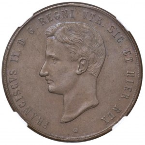 Italian coins - NAPLES Francis II (1859-1860) 10 Tornesi 18...