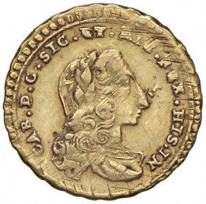Italian coins - PALERMO Charles of Bourbon (1734-1759) Ounce 17...