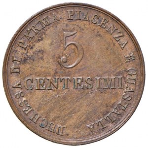 Italian coins - PARMA Maria Luigia (1815-1847) 5 Centesimi 18...