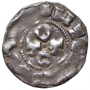 Italian coins - PAVIA Ottone II (973-983) Denaro - MIR 830 AG...