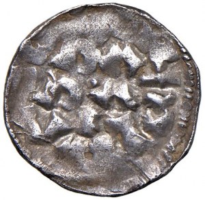 Italian coins - PAVIA Ottone II (973-983) Denaro - MIR 830 AG...