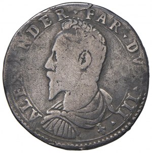 Italian coins - PIACENZA Alessandro Farnese (1586-1591) Quart...