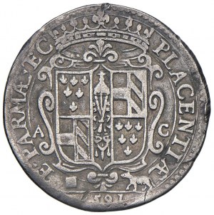 Italian coins - PIACENZA Alessandro Farnese (1586-1591) Quart...
