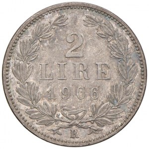 Italian coins - SAN MARINO 2 Lire 1906 - Gig. 26 AG (g 10,01)...