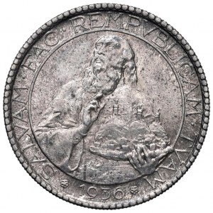Italian coins - SAN MARINO 20 Lire 1936 - Gig. 6 AG (g 15.00)...