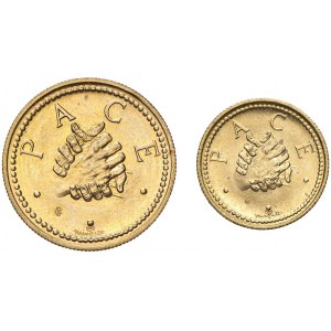Italian coins - SAN MARINO 2 e 1 Scudi 1979 - AU (g 6,00 + 3,...