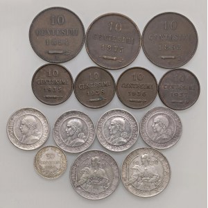Italian coins - SAN MARINO Lotto di quattordici monete, inclu...