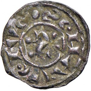 Italian coins - SIENA Repubblica (1180-1390) Denaro - MIR 474...