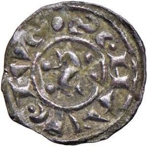 Italian coins - SIENA Republic (1180-1390) Denaro - MIR 474...