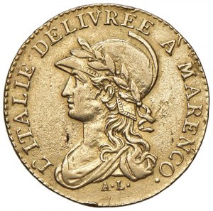 Italian coins - TORINO Repubblica Subalpina (1800-1802) 20 Fr...