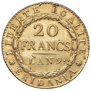 Italian coins - TORINO Repubblica Subalpina (1800-1802) 20 Fr...