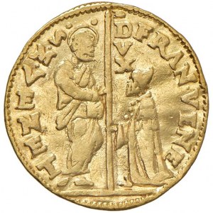 Italian coins - VENICE Francesco Venier (1554-1556) Zecchino...