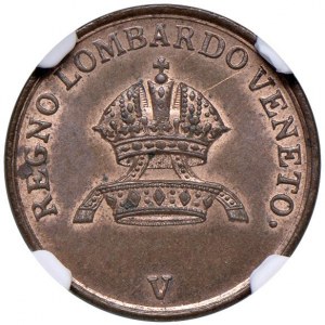 Italian coins - VENICE Francis I (1815-1835) Centesimo 184...