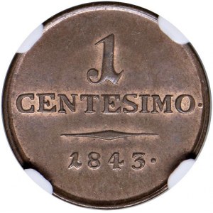 Italian coins - VENEZIA Francesco I (1815-1835) Centesimo 184...