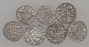 Italian coins - Lot of seven AG coins as pictured. From ...