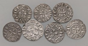 Italian coins - Lot of seven AG coins as pictured. From ...