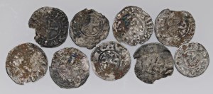 Italian coins - Lot of ten AG coins as pictured. From ...