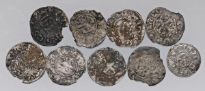 Italian coins - Lot of ten AG coins as pictured. From ...