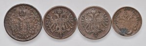 Italian coins - Lot of four coins as pictured. To be examined...