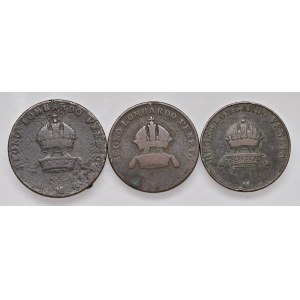 Italian coins - Lotto di tre monete come da foto. Da esaminar...