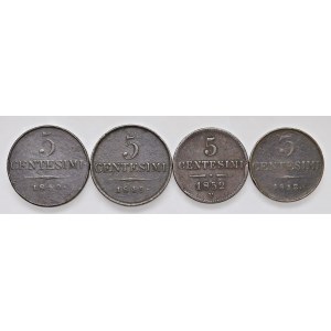 Italian coins - Lotto di quattro monete come da foto. Da esam...