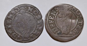 Italian coins - Lot of two coins as pictured. To be examined...