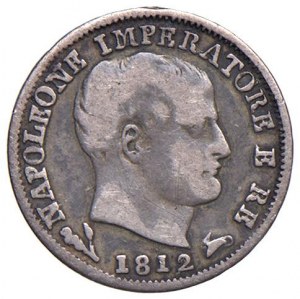 Napoleonic Coins Minted in Italy - Napoleon (1805-1814) Bologna - 5 Soldi 1812 ...