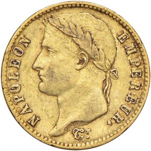 Napoleonic Coins Minted in Italy - Napoleon (1805-1814) Turin - 20 Francs 180...