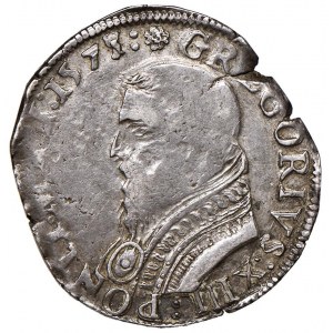 Papal coins - Gregorio XIII (1572-1585) Avignone - Testone ...