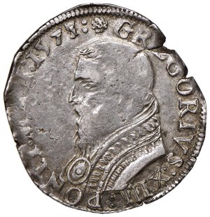 Papal coins - Gregory XIII (1572-1585) Avignon - Testone ...