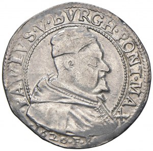 Papal coins - Paul V (1605-1621) Ferrara - Testone 1620 - ...