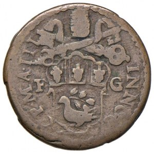 Papal coins - Innocenzo X (1644-1655) Gubbio - Quattrino A....