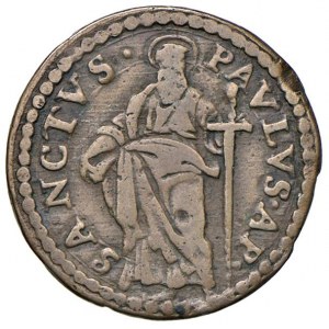 Papal coins - Innocenzo X (1644-1655) Gubbio - Quattrino A....