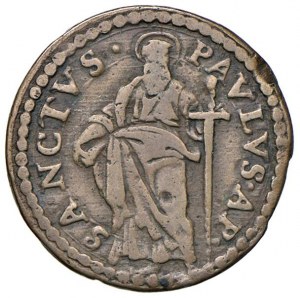 Papal coins - Innocent X (1644-1655) Gubbio - Quattrino A....