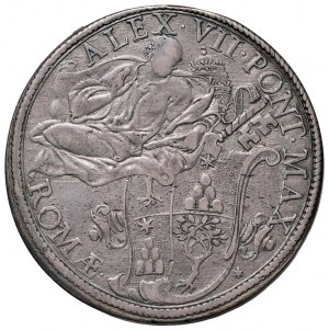 Papal coins - Alexander VII (1655-1667) Plate - Munt. 7I...
