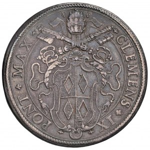 Papal coins - Clement IX (1667-1669) Plate - MIR 1906/2 ...