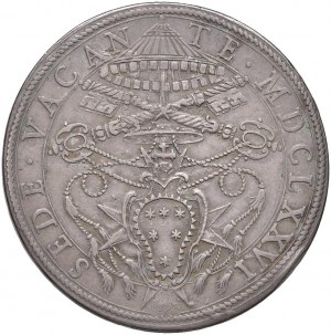 Papal coins - Sede Vacante (1676) Plate 1676 - Munt. 1 AG...