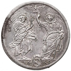 Papal coins - Alexander VIII (1689-1691) Testone 1689 A. I...