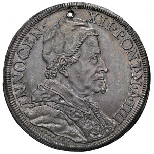 Papal coins - Innocenzo XII (1691-1700) Piastra 1694 A. III...