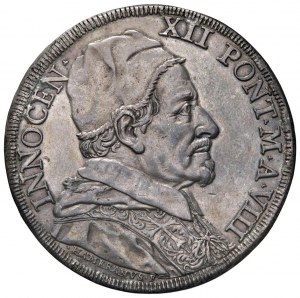 Papal coins - Innocent XII (1691-1700) Plate 1699 A. VII...