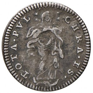 Papal coins - Benedetto XIV (1740-1758) Grosso A. XVI - Mun...