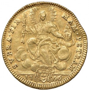 Papal coins - Clement XIII (1758-1769) Double minting 176...